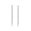 Alina Crystal Double Drop Earrings by Tomorrow Studio - 2 of 4