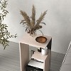 NicBex  High 3-Tier Nightstand, Modern Night Stand  Frame with Open Shelves, Bedside Table for Bedroom - 2 of 4