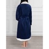 PAVILIA Soft Plush Women Fleece Robe, Cozy Warm Housecoat Bathrobe, Fuzzy Female Long Spa Robes - 2 of 4