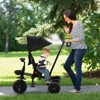 Infans 4-in-1 Toddler Tricycle Reversible Baby Trike W/ Height Adjustable Push Handle - 3 of 4