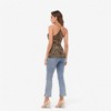 Anna-Kaci Women's Casual Leopard Print Spaghetti Strap Soft Racerback Tank Top for Casual Looks - 4 of 4