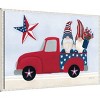 Amanti Art 33"x23" American Gnome II by Yvette St. Amant Framed Canvas Wall Art Print - 2 of 4