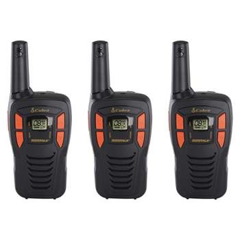 Cobra ACXT145 16-Mile Range FRS 2-Way Radios (3 Pack)