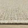 Captiv8e Designs Tobago Casual Textured Solid Light Brown Indoor/Outdoor Rug - 4 of 4