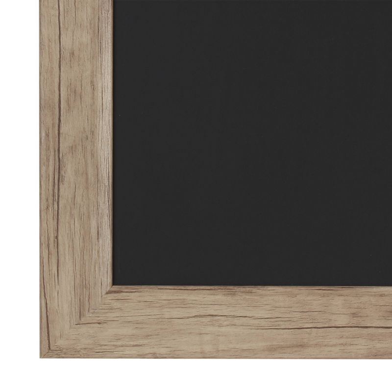 Beatrice Framed Magnetic Chalkboard Rustic Brown - DesignOvation, 5 of 8