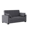 Andrea Convertible Futon Sofa Bed - Serta  - image 2 of 4