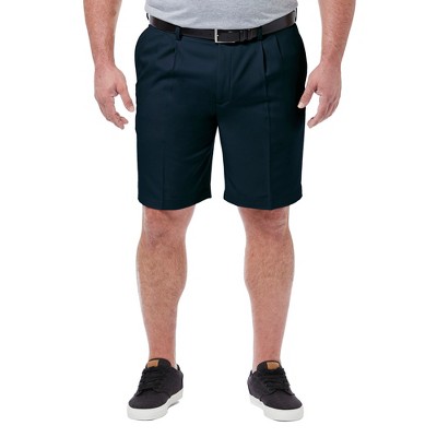 Haggar Men's Cool 18 Pro Big & Tall Pleated Front Short