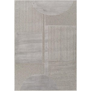 Mark & Day Kouts 3'11"x5'7" Rectangle Woven Indoor Area Rugs Medium Gray - 1 of 4