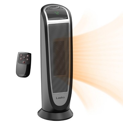 Lasko CT22766 1500W Ceramic Tower Indoor Heater Black