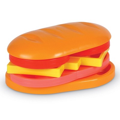 Brightkins Pupstrami Orange and Red Dog Treat Puzzle