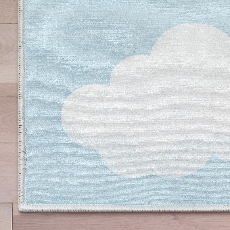 Well Woven Clouds Apollo Kids Collection Area Rug, 5 of 10