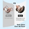 Toiletry Bag Hanging Travel Makeup Organizer with TSA Approved Transparent Cosmetic Bag Makeup Bag for Full Sized Toiletries, Medium-Black - 4 of 4
