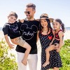 PATPAT Disney Mickey and Friends Family Matching Outfits Baby Rompers Gender Neutral Short Sleeve Button Blace Jumpsuit Outfits - 2 of 4
