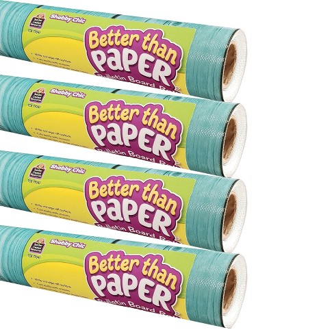 Better Than Paper Bulletin Board Roll - Vintage Blue Stripes