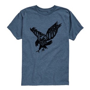 Boys' - Instant Message - Nature Eagle Short Sleeve Graphic T-Shirt - 1 of 4