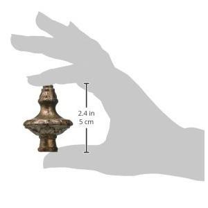 Bronze Traditional Metal Cast Lamp Finial