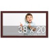 PosterPalooza | 38x20 Wood Frame with UV Acrylic, 6 Finishes: Black, White, Bronze, Silver, Wood, Mahogany - 2 of 4