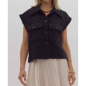 Women's Amelia Quilted Vest - entro - 1 of 4