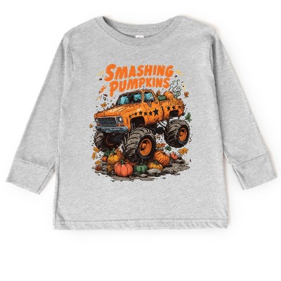 Smashing Pumpkins Monster Truck Grunge - Kids Youth Long Sleeve Tee and Kids Toddler Long Sleeve Tee