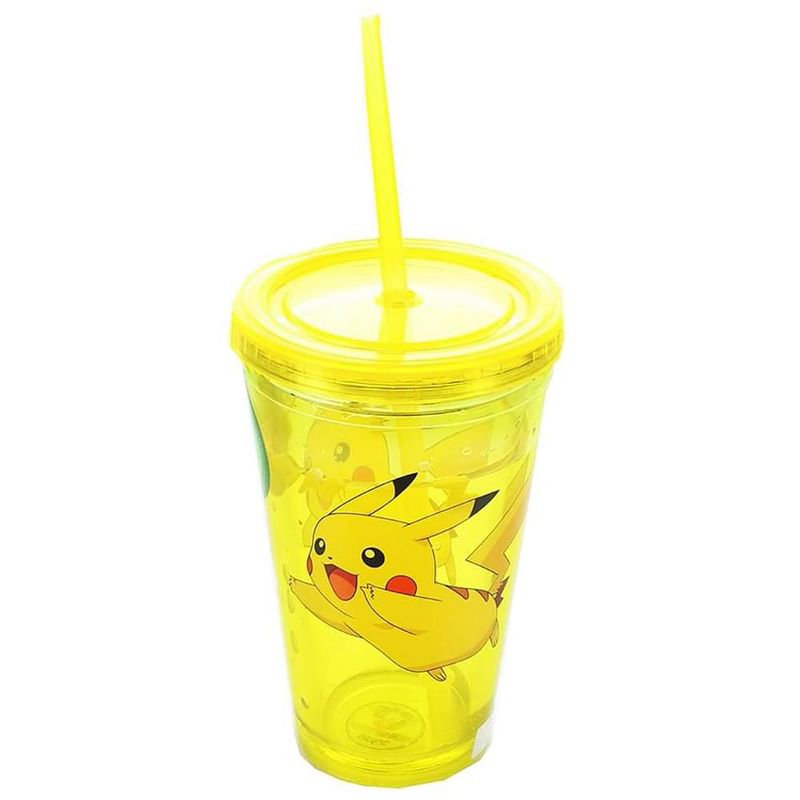 Just Funky Pokemon Pikachu 16oz Carnival Cup with Lightning Confetti, 1 of 2