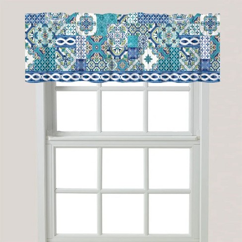 Laural Home Callisto Tiles Window Valance - image 1 of 1