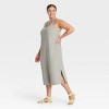 Women's Rib Knit Tank Dress - A New Day™ - image 3 of 3