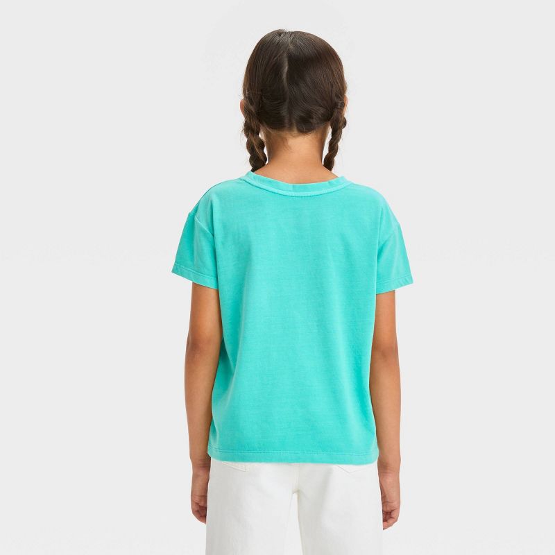 Girls' Short Sleeve Pocket T-Shirt - Cat & Jack™, 3 of 5