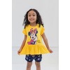 Disney Minnie Mouse T-Shirt and French Terry Shorts Outfit Set Infant to Little Kid - 2 of 4