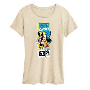 Women's - Marvel - X Men Heads Short Sleeve Graphic T-Shirt - 1 of 4