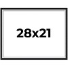 PosterPalooza | Flat Silver Picture Frame - UV Acrylic, Backing Board, Hanging Hardware Included - 2 of 4
