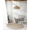 Hauteloom Gitel Round Faux Jute Rug - 4 of 4