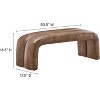 Modway  Dax 50.5 in Vegan Leather Upholstered Accent Bench - 2 of 2