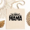 Simply Sage Market Mama Topped With Flowers Canvas Tote - One Size - Natural - 3 of 4
