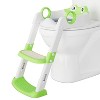 Potty Training Seat, Toddler Toilet Seat for Kids Boys Girls, 2 in 1 Potty Training Toilet for Kids, Splash Guard Anti-Slip Pad Step Stool - 3 of 4