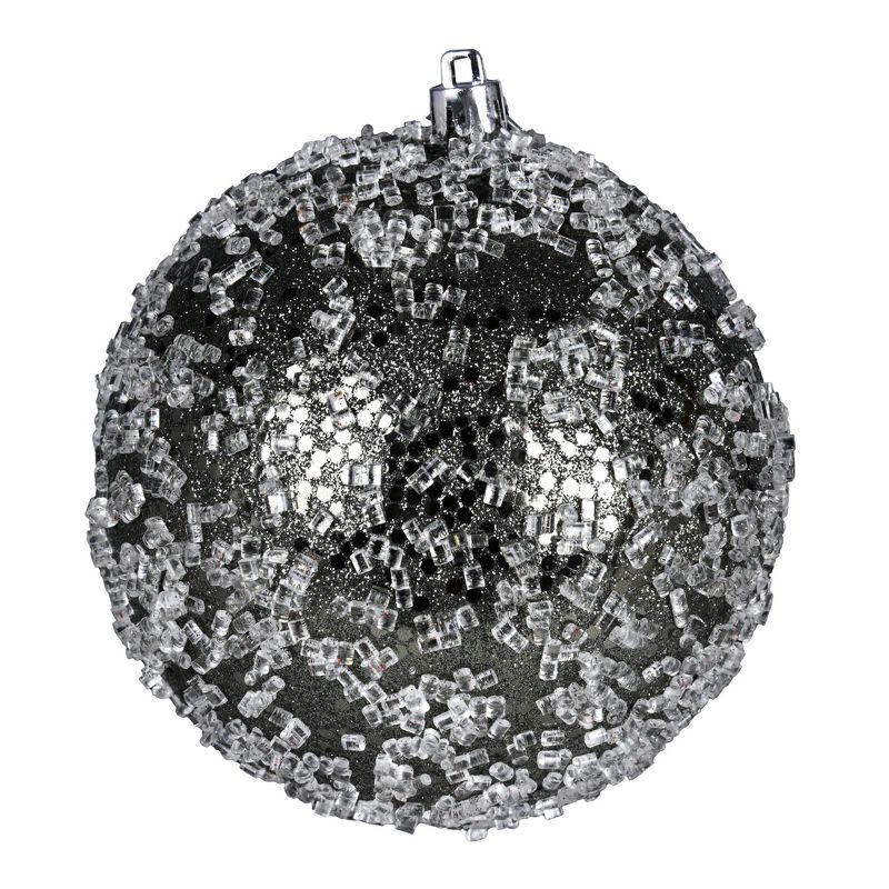 Vickerman Glitter Hail Ball Ornament, 1 of 2