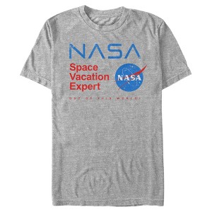 Men's NASA Space Vacation Expert Out Of This World! T-Shirt - 1 of 4