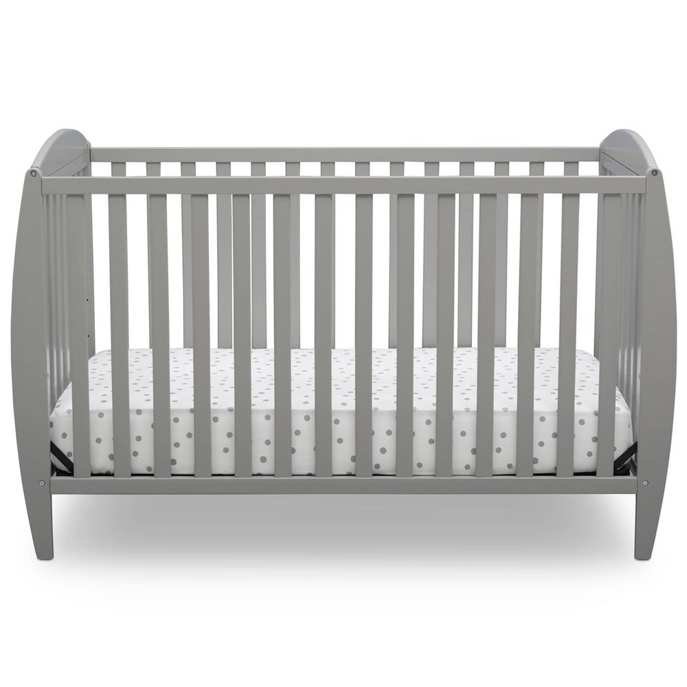 Photos - Kids Furniture Delta Children Taylor 4-in-1 Convertible Baby Crib - Gray