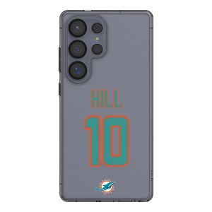 NFL Miami Dolphins Players Game Tactic Clear Cell Phone Case for Samsung Galaxy - 1 of 4