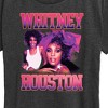 Women's - Whitney Houston - Vintage Portraits Short Sleeve Graphic T-Shirt - 2 of 4