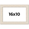 PosterPalooza | Weathered White Picture Frame - UV Acrylic, Backing Board, Hanging Hardware Included - 2 of 4