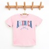 The Juniper Shop Coquette America Arched Youth Short Sleeve Tee - 2 of 4