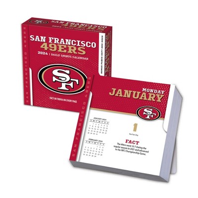 San Francisco 49ers 2023 Wall Calendar - 12 x 12 Inch