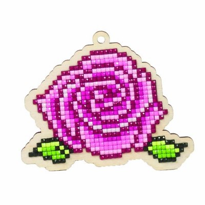 Crafting Spark Rose WWP122 Diamond Painting on Plywood Kit : Target