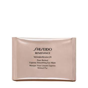 Shiseido Women's Benefiance Wrinkle Resist 24 Pure Retinol Express Smoothing Eye Mask - 3pk - Ulta Beauty