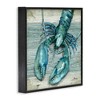 Stupell Industries Northpoint Lobster Rustic Sealife, 24" x 24" - 3 of 4