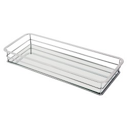 Octagon Design Bathroom Tray Chrome - Home Details : Target