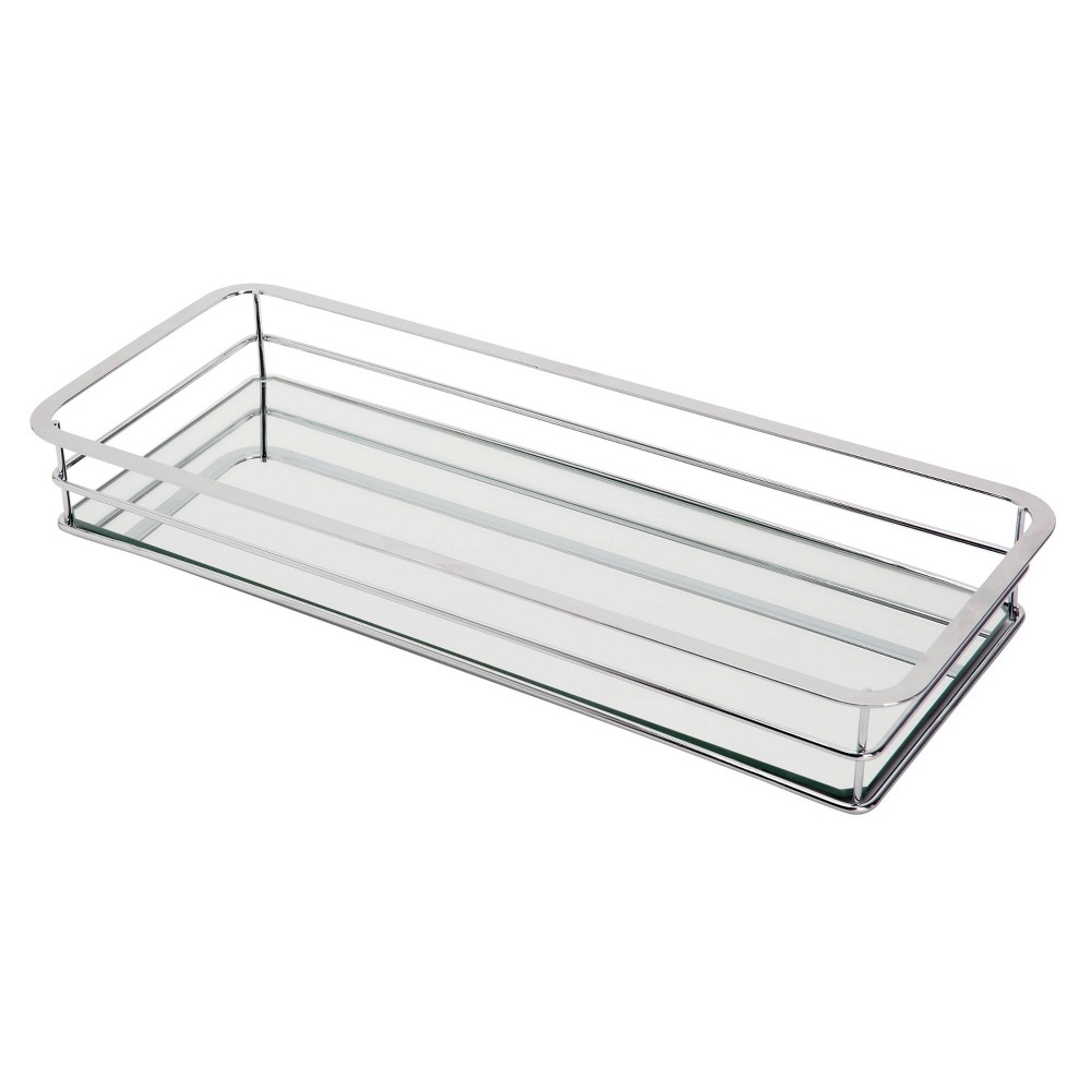 Photos - Other Bathroom Accessories Bathroom Tray Chrome - Bath Bliss