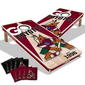 NHL Arizona Coyotes 2'x4' Wood Toss Game Set - 1 of 4
