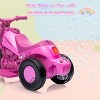 Ride-On Bubble Motorcycle for Kids, 6V Electric 3-Wheel Toy with Light, Music & Bubble Maker - 2 of 4