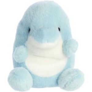 Aurora® Palm Pals™ Clicks Dolphin™ 5 Inch Stuffed Animal Toy - 1 of 3